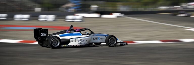 Christian Weir Ends the USF2000 Season with a Podium