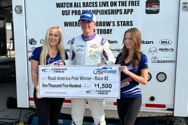 Weir earns USF Pro 2000 race two pole at Road America