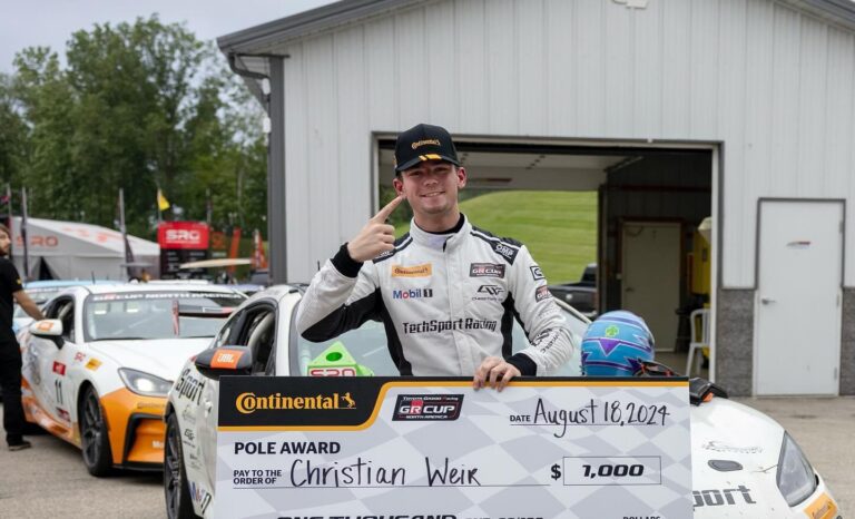 It’s Pole for Christian Weir GR Cup Race 2 Road America