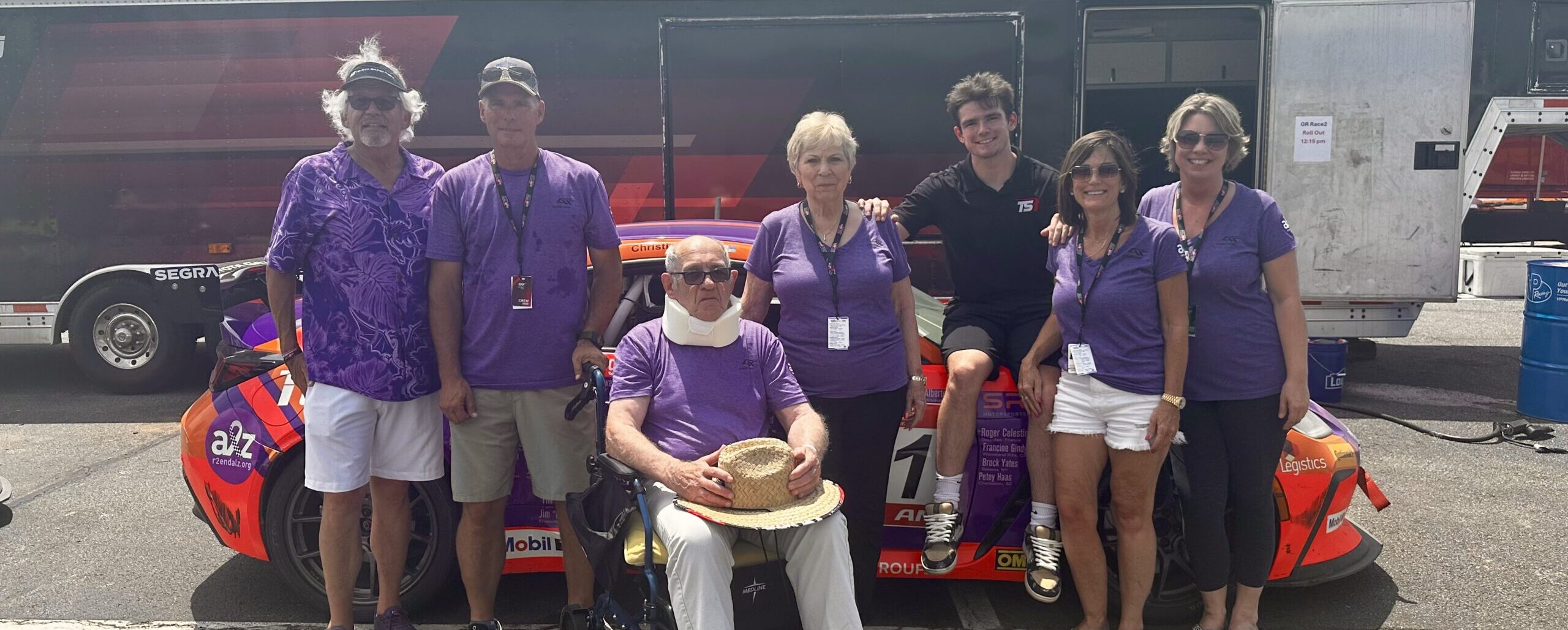 CHRISTIAN WEIR SECURES IMPRESSIVE VIR PODIUM IN DEBUT FOR RACING TO END ALZHEIMER’S