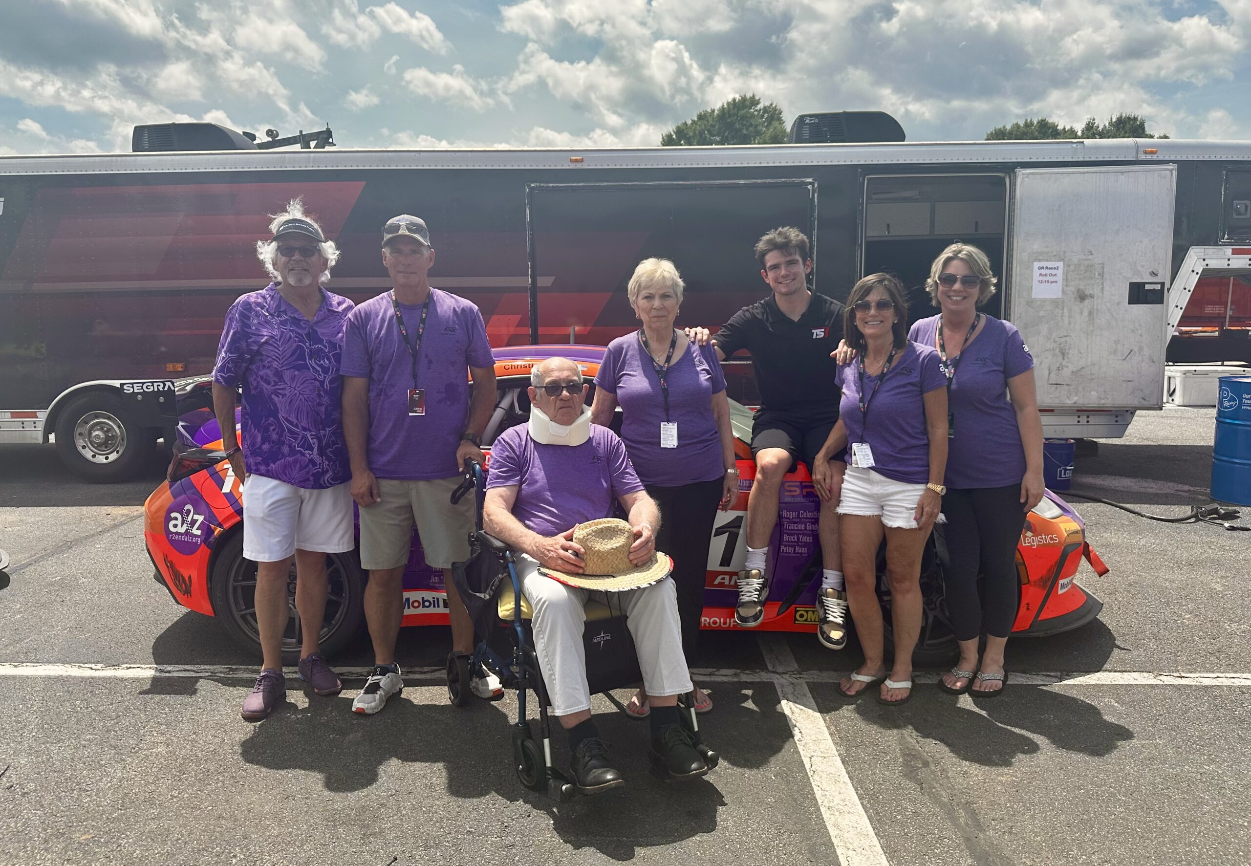CHRISTIAN WEIR SECURES IMPRESSIVE VIR PODIUM IN DEBUT FOR RACING TO END ALZHEIMER’S